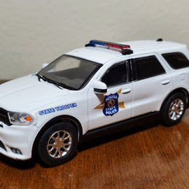 Custom 1/64th scale Indiana State Police 2022 Dodge Durango Pursuit