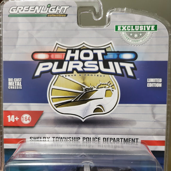 #30451 - 1/64th scale Shelby Township, Michigan Police 2023 Ford Police Interceptor Utility  ***HOBBY EXCLUSIVE***