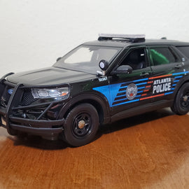 Custom 1/24th scale Atlanta, Georgia Police 2022 Ford Police Interceptor Utility