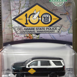 #30487 - 1/64th scale Delaware State Police 2023 Chevrolet Tahoe Police Pursuit Vehicle (Centennial Aniversary)