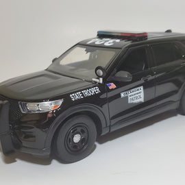 Custom 1/24th scale Oklahoma Highway Patrol 2022 Ford Police Interceptor Utility