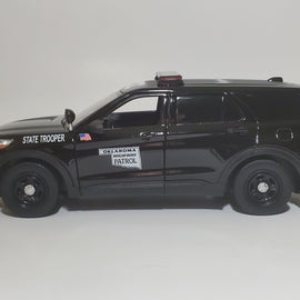 Custom 1/24th scale Oklahoma Highway Patrol 2022 Ford Police Interceptor Utility