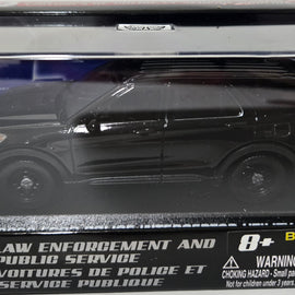 1/43rd scale blank black 2022 Ford Police Interceptor Utility