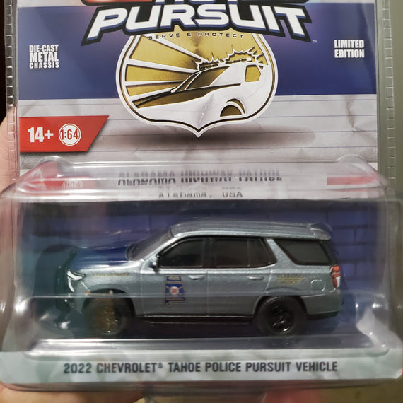 #30468 - 1/64th scale Alabama Department of Public Safety 2022 Chevrolet Tahoe Police Pursuit Vehicle (PPV)  ***HOBBY EXCLUSIVE***