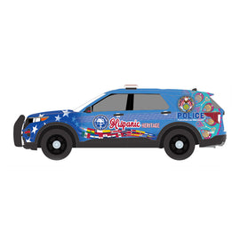 #30554 - 1/64th scale Miami, Florida Police 2022 Ford Police Interceptor Utility (Hispanic Heritage Month Tribute Car)