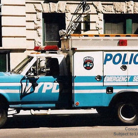 #30583 - 1/64th scale NYPD 1995 Ford F-350 Emergency Services Truck  ***HOBBY EXCLUSIVE***