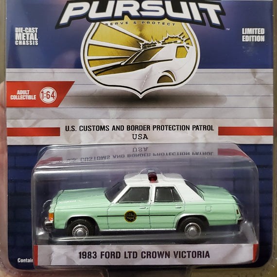 #43035-B - 1/64th scale United States Border Patrol 1983 Ford LTD Crown Victoria