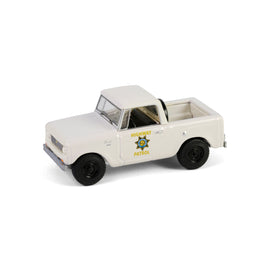 #43040-B - 1/64th scale California Highway Patrol 1964 Harvester Scout Half-Cab