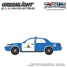 #43065-B - 1/64th scale Royal Canadian Mounted Police (RCMP) 2008 Ford Crown Victoria Police Interceptor