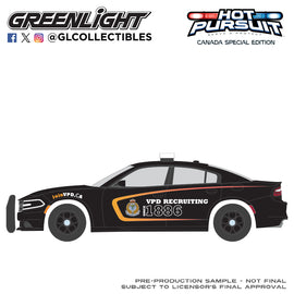 #43065-C - 1/64th scale Vancouver, British Columbia Police Recruiting 2018 Dodge Charger