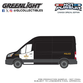 #43065-D - 1/64th scale Ontario Provincial Police (O.P.P.) 2015 Ford Transit Van