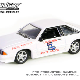 #43030-C - 1/64th scale Louisiana State Police 1993 Ford Mustang SSP