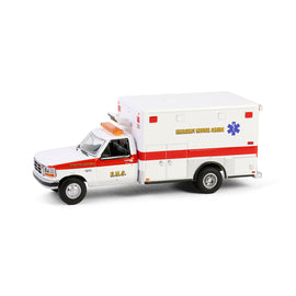 #67068 - 1/64th scale Detroit, Michigan Fire Department 1995 Ford F-350 Ambulance  ***HOBBY EXCLUSIVE***