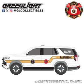 #67070-D - 1/64th scale Bethesda-Chevy Chase, Maryland Fire Department Rescue Squad 2024 Chevrolet Tahoe