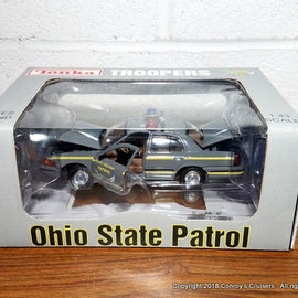 Gearbox/Tonka Troopers 1/43rd scale Ohio State Highway Patrol Ford Crown Victoria diecast car