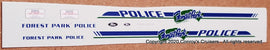 1/43rd scale Forest Park, Ohio Police Decals