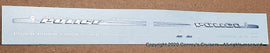 1/43rd scale Lakewood, Washington Police Decals