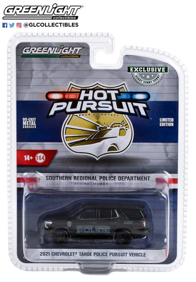 #30342 - 1/64th scale Southern Regional Police Department, Pennsylvania 2021 Chevrolet Tahoe Police Pursuit Vehicle (PPV)  ***HOBBY EXCLUSIVE***