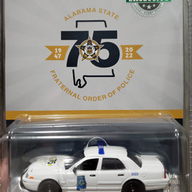 #30351 - 1/64th scale Alabama Fraternal Order of Police 75th Anniversary 2008 Ford Crown Victoria Police Interceptor  ***HOBBY EXCLUSIVE***