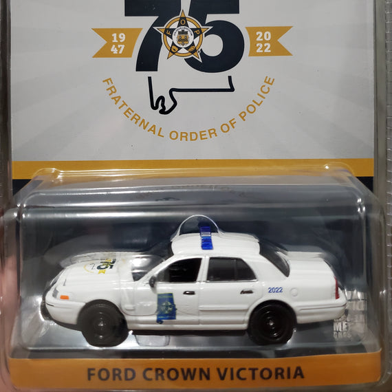 #30351 - 1/64th scale Alabama Fraternal Order of Police 75th Anniversary 2008 Ford Crown Victoria Police Interceptor  ***HOBBY EXCLUSIVE***
