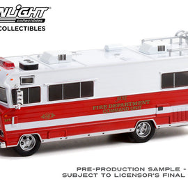 #33220-A - 1/64th scale Joliet, Illinois Fire Department 1973 Winnebago Chieftain Command Unit