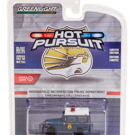 #42980-A - 1/64th scale Indianapolis, Indiana Metropolitan Police 1974 Jeep DJ-5