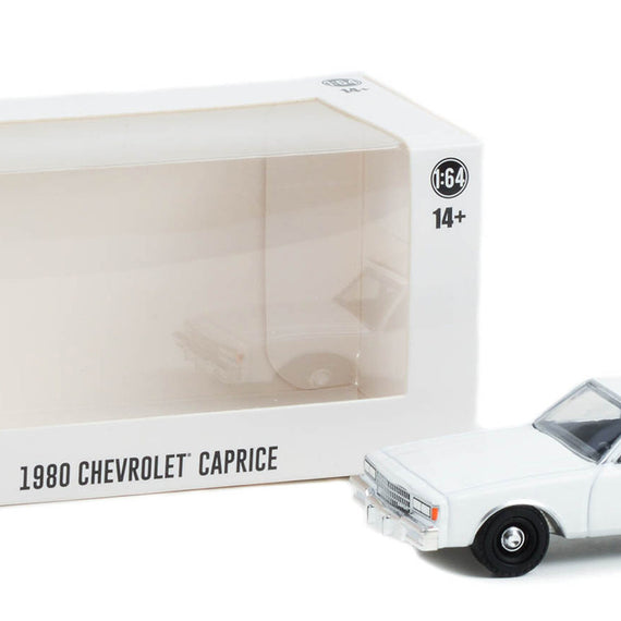 #43005A - 1/64th scale 1980-1990 Chevrolet Caprice (white)  ***HOBBY EXCLUSIVE***  WITHOUT LIGHTBAR OR PUSHBAR