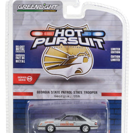 #43020-A - 1/64th scale Georgia State Patrol 1982 Ford Mustang GT Test Car