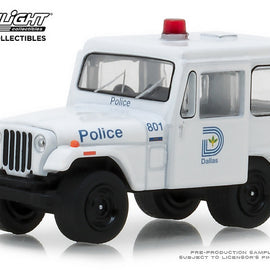 #42860-B - 1/64th scale Dallas, Texas Police 1977 Jeep DJ-5