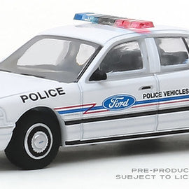 #42900-C - 1/64th scale Ford Police Vehicles 1993 Ford Crown Victoria Police Interceptor Show Car
