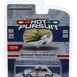 #42910-D - 1/64th scale Greensboro, North Carolina Police 1980 Volkswagen Rabbit