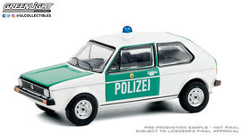 #42930-B - 1/64th scale German Polizei 1974 Volkswagen Golf Mk. 1