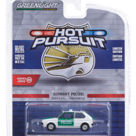 #42930-B - 1/64th scale German Polizei 1974 Volkswagen Golf Mk. 1