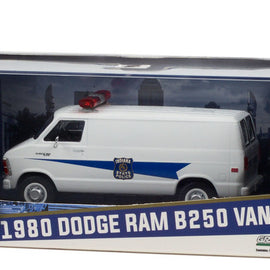 #86599 - 1/43rd scale Indiana State Police 1980 Dodge Ram B250 Van