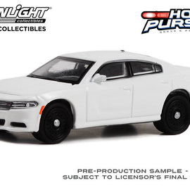 #43002A - 1/64th scale 2022 Dodge Charger Pursuit (white)  ***HOBBY EXCLUSIVE***  WITHOUT LIGHTBAR OR PUSHBAR