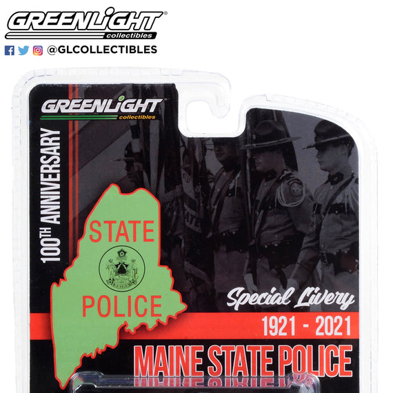 #28120-E - 1/64th scale Maine State Police 2021 Ford Police Interceptor Utility (100th Anniversary of the Maine State Police)
