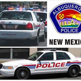 Albuquerque, New Mexico Police Decals (Ford Crown Victoria)