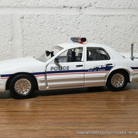 1/43rd scale Athens, Ohio Police 2000 Ford Crown Victoria