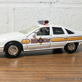 1/43rd scale Illinois State Police Chevrolet Caprice LOOSE