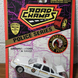 1/43rd scale North Dakota State Patrol older Ford Crown Victoria