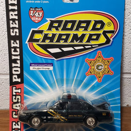 1/43rd scale North Pole, Alaska Police older Ford Crown Victoria