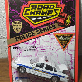 1/43rd scale South Dakota Highway Patrol older Ford Crown Victoria