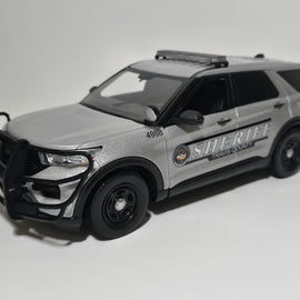 Custom 1/24th scale Travis County, Texas Sheriff 2022 Ford Police Interceptor Utility