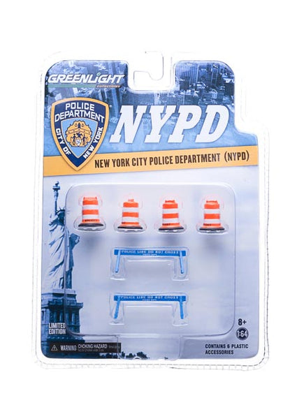 #13068 - 1/64th scale NYPD Road Accessory Pack