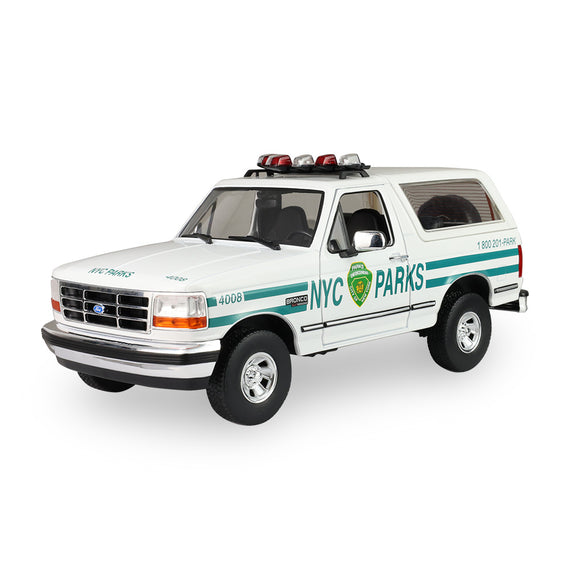 #19148 - 1/18th scale New York City Department of Parks & Recreation 1992 Ford Bronco XL