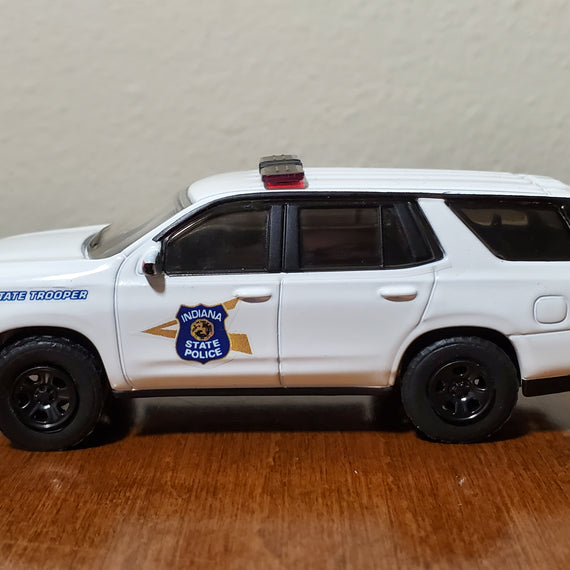 Custom 1/64th scale Indiana State Police 2022 Chevrolet Tahoe PPV