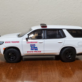 Custom 1/64th scale Louisiana State Police 2022 Chevrolet Tahoe PPV