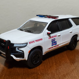 Custom 1/64th scale Louisiana State Police 2022 Chevrolet Tahoe PPV