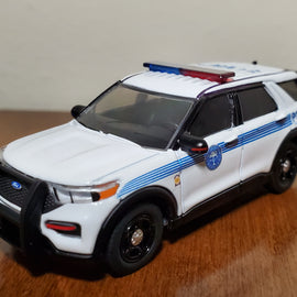 Custom 1/64th scale Miami, Florida Police 2022 Ford Police Interceptor Utility