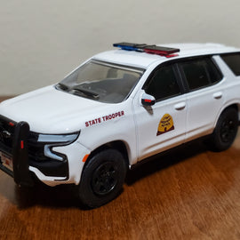 Custom 1/64th scale Utah Highway Patrol K9 2022 Chevrolet Tahoe PPV